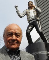 Fulham Chairman Mo and Michael Jackson